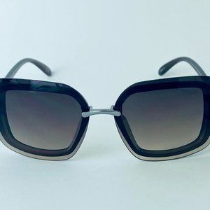 SG00754 Fashion Maxblock Sunglasses Women Square, 100% UVA-UVB Protect, Black